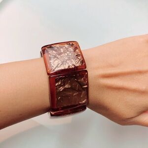 Brown Gold Chain Fashion Bracelet